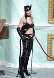 Michelle Hunziker Cat Nymphs Spandex fabulous garb