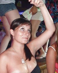 All bra-less 37.