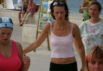 All bra-less 37.