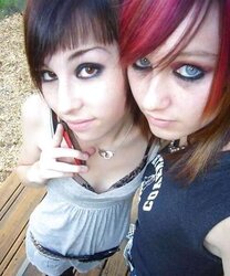 Super super-fucking-hot emo female