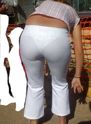 Bk Several Spy Candid White Trousers