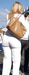 Bk Several Spy Candid White Trousers