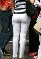 Bk Several Spy Candid White Trousers