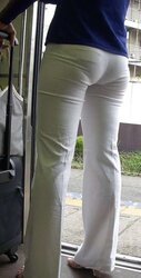 Bk Several Spy Candid White Trousers