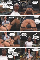 Bi-Racial Cartoon - Meet the Rizzos