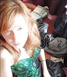 Fledgling redhead selfshot teenager