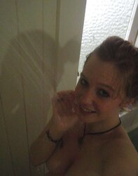 Fledgling redhead selfshot teenager