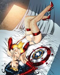 Super Hero fuck-a-thon attractiveness