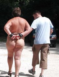 Nude in public