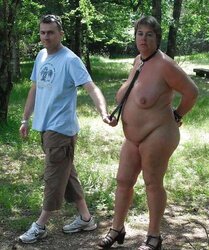 Nude in public