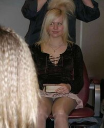 Upskirt voyeur