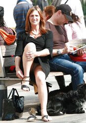 Upskirt voyeur