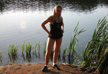 Pretty Blond Teenager Bitch