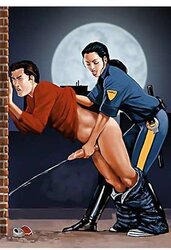 Cartoon female domination