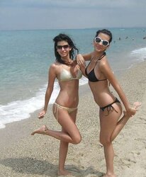 Greek girls in Greek beaches