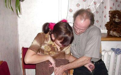 NYMPHS ENJOY OLD DADS I