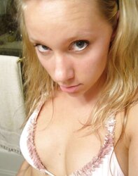 Steaming Platinum-Blonde Teeny