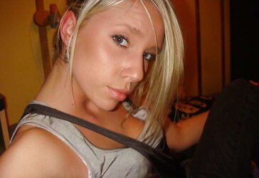 Steaming Platinum-Blonde Teeny