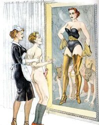 female domination-SADISM & MASOCHISM-Cartoon