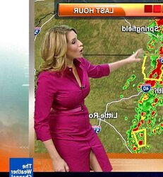 Weather Channel Stunner: Stephanie Abrams