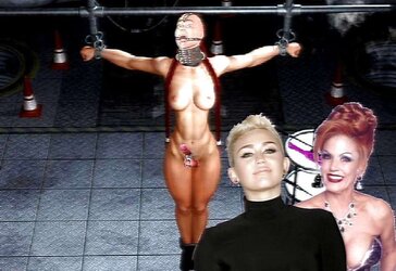 Miley and Antoniette Femdoms with Marionettes