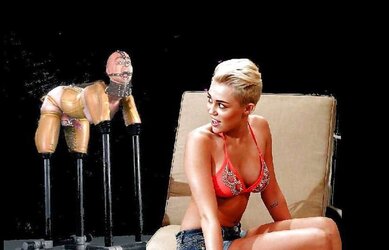 Miley and Antoniette Femdoms with Marionettes