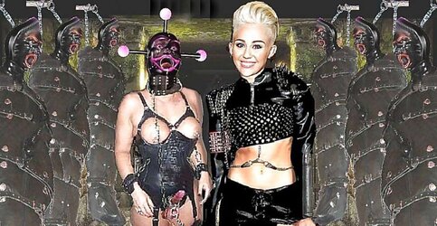 Miley and Antoniette Femdoms with Marionettes