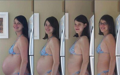 Before and After - Pregnant