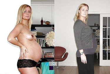 Before and After - Pregnant