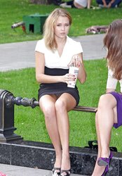 upskirt street candid part