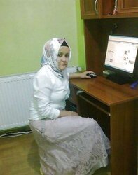 Turkish turbanli hijab arab turk asian