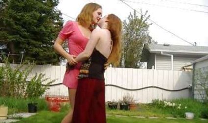 Stunning Redhead Girl/girl - Homemade