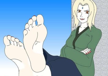 Naruto Hentai Part ten (Sole Fetish Edition) (Tsunade)