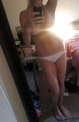 Extraordinaire Blonde Teenager Selfshot 2of