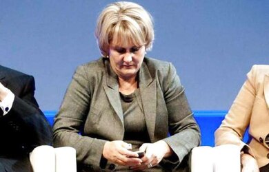 I enjoy draining off to Conservative Nadine Morano