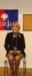 I enjoy draining off to Conservative Nadine Morano