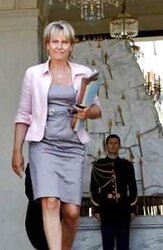 I enjoy draining off to Conservative Nadine Morano