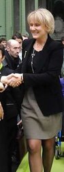 I enjoy draining off to Conservative Nadine Morano