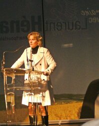I enjoy draining off to Conservative Nadine Morano