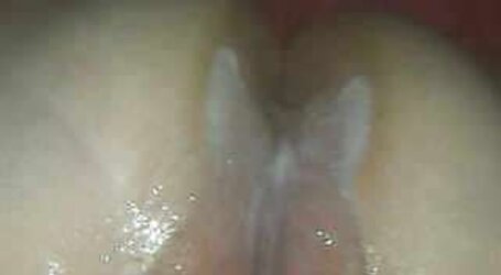 My wifey toying and jizzing