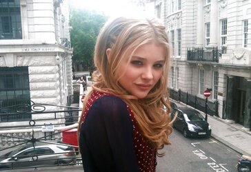 Chloe Moretz Let Me In Japan photoshoot