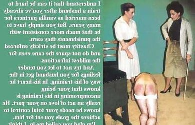 Stringent, domineering wifey- absolutely servant hubby
