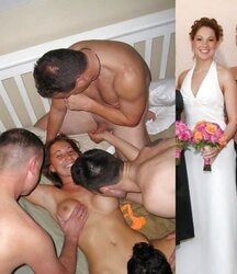 Brides Clad Nude and Having Fuckfest