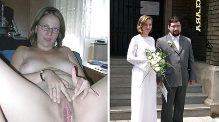 Brides Clad Nude and Having Fuckfest