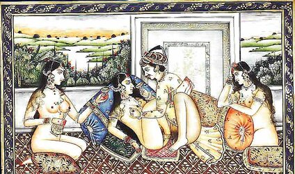 Drawn Ero and Porn Art 1 - Indian Miniatures Mughal Period