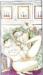 Drawn Ero and Porn Art 1 - Indian Miniatures Mughal Period
