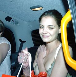 Katie Holmes gives us nipslip