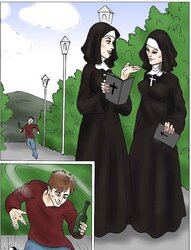 Monjas Comics Porno