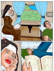 Monjas Comics Porno