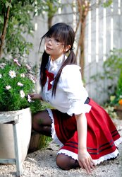 Japanese Cosplay Sweethearts-Chiyoko